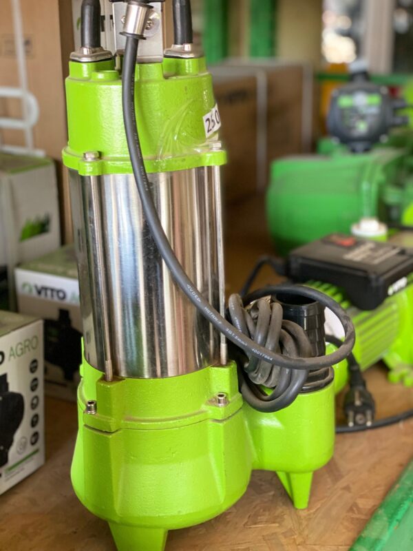 Pompe d'évacuation 1500W INOX Eaux chargées