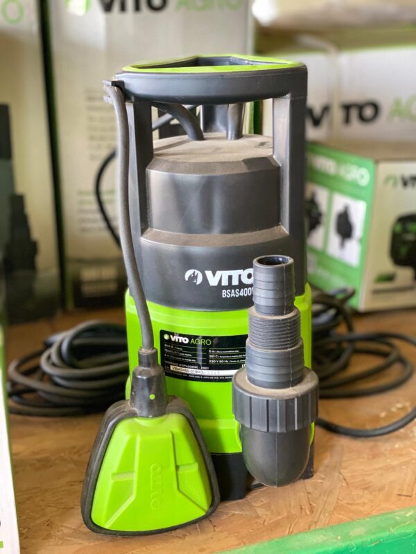 Pompe relevage d'évacuation eaux claires 400w