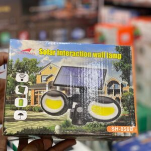 Solar interaction wall lamp